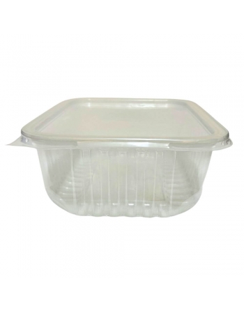Pote Retangular com Tampa 500mL (KPR-500) - TOTALPLAST